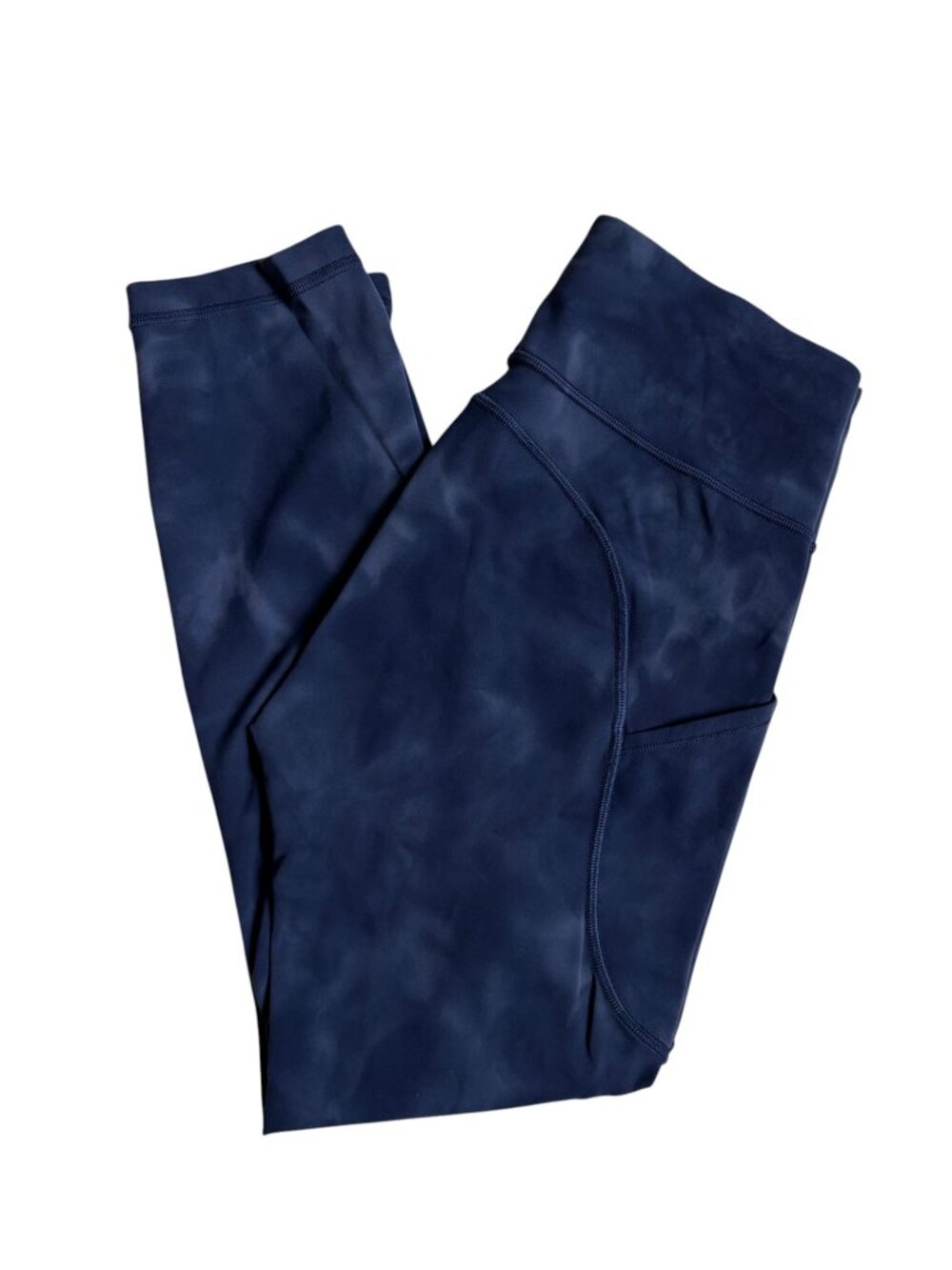 Lululemon Invigorate High-Rise Crop 23" *(Diamond Dye Shade Naval Blue) - 6